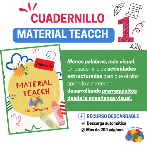 Cuadernillo TEACCH N°1