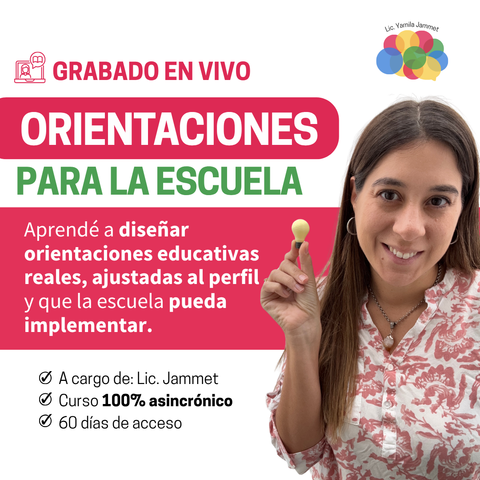 Curso: Orientaciones para la escuela luego de la evaluación