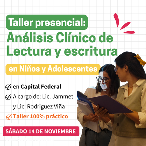 Taller presencial en Capital Federal 