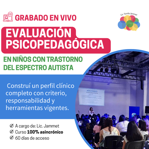 Evaluación Psicopedagógica en Niños con Trastorno del Espectro Autista