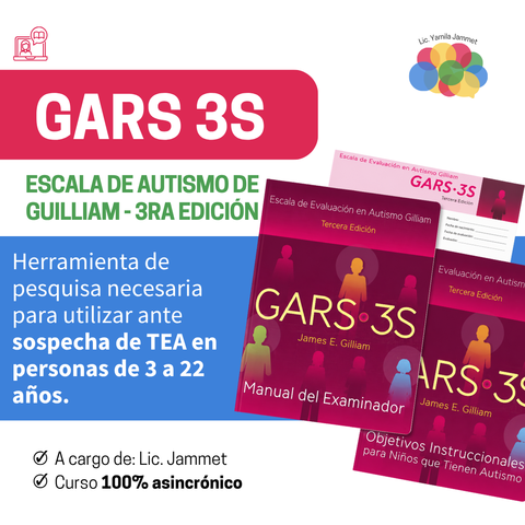 GARS 3S Escala de autismo de Guilliams