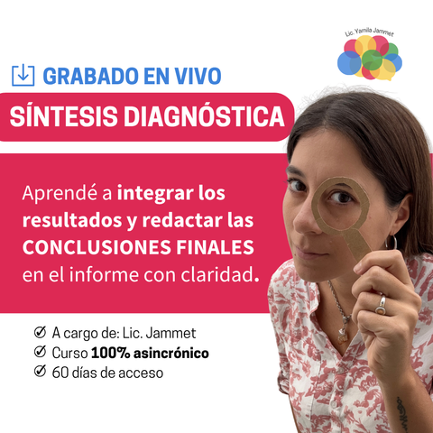 Síntesis diagnóstica en el informe