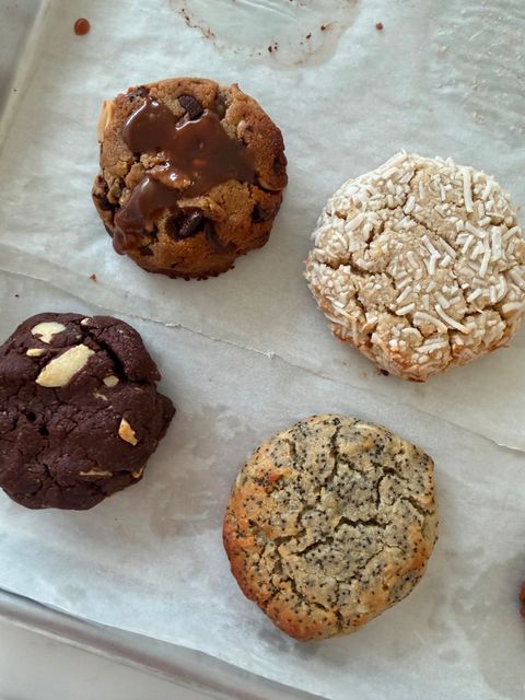 KETO chunk cookies 