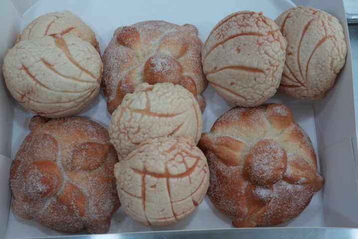 Conchas y Pan de muerto