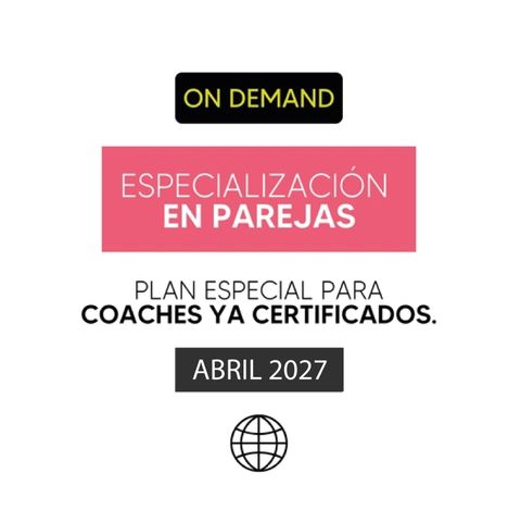 Matrícula Especialización en Parejas 