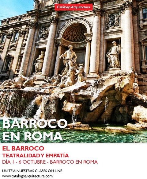 6 OCTUBRE - 19:30 hs (Arg) Barroco en Roma - Día 1 de la saga El Barroco, Teatralidad y Empatía.