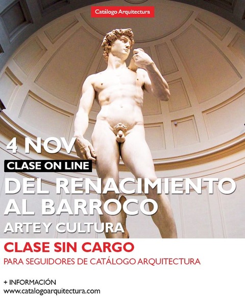4 NOVIEMBRE - 19:30hs (Arg) Del Renacimiento al Barroco