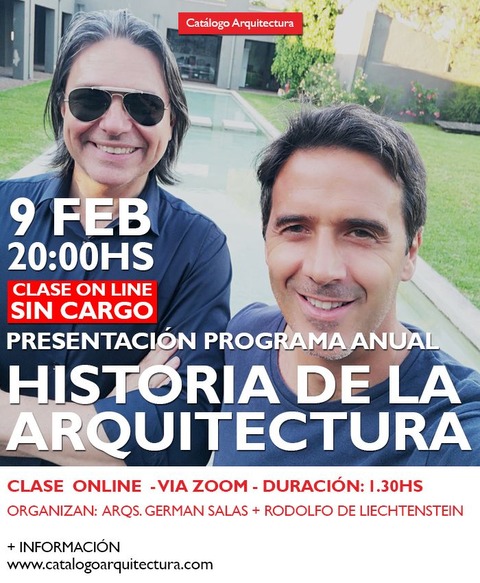 9 FEBRERO - 20:00hs (Arg / UTC-3) Presentacion Programa Académico Anual