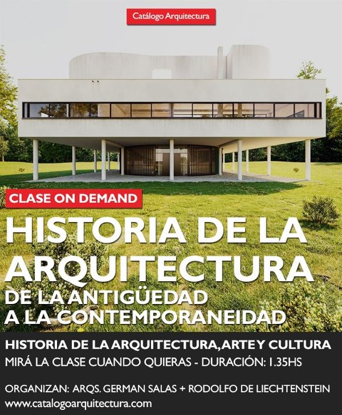 Historia de la Arquitectura. De la antigüedad a la contemporaneidad.