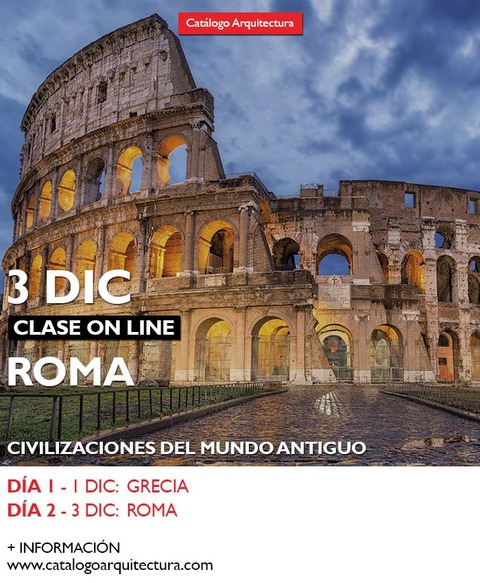 3 DICIEMBRE - 19:30hs (Arg) ROMA - Día 2 de la saga: Civilizaciones del Mundo Antiguo