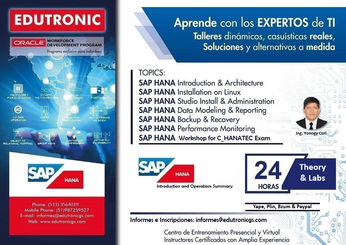 SAP HANA Implementation & Administration