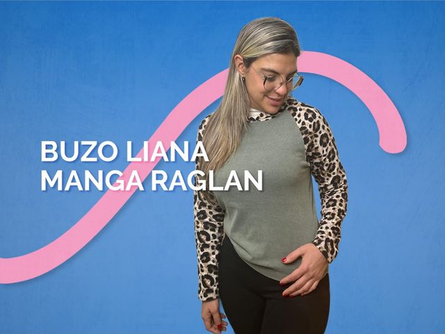 BUZO LIANA - MANGA RAGLAN