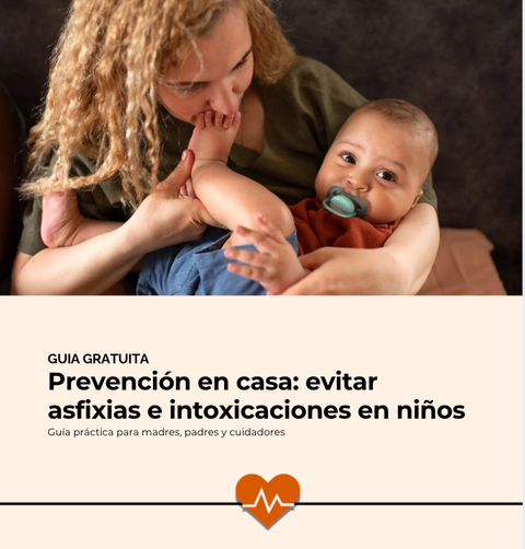 Prevención en casa: evitar asfixias e intoxicación en niños