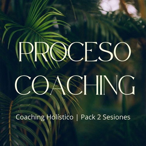 Proceso de Coaching Holístico | Pack 2 sesiones