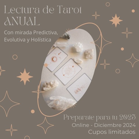 LECTURA DE TAROT ANUAL
