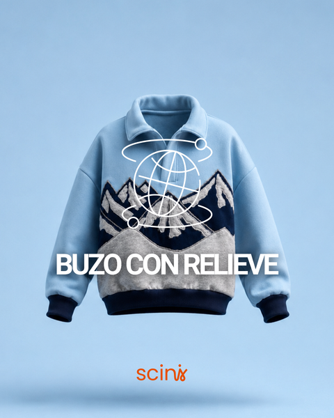 Curso ONLINE: Buzo con relieve 