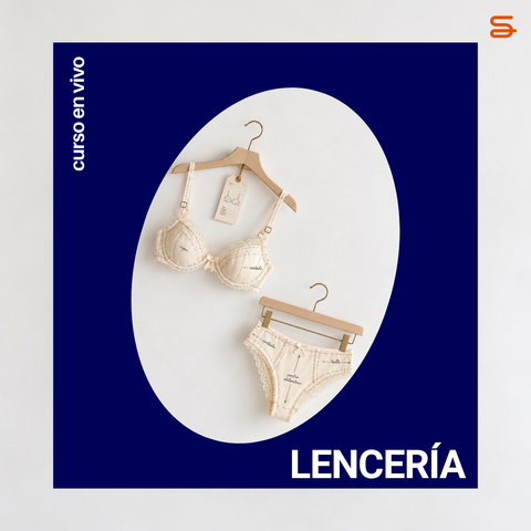 Curso de lencería | Moldería y confección en vivo