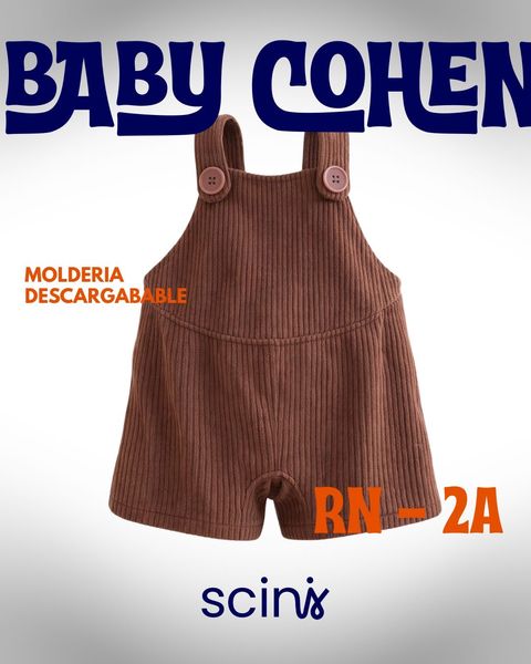 Jardinero BABY COHEN Curva completa