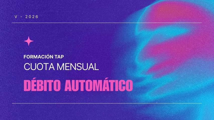 Formación 2026 - V - Cuota Mensual - Débito Automático