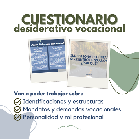 Cuestionario Desiderativo Vocacional
