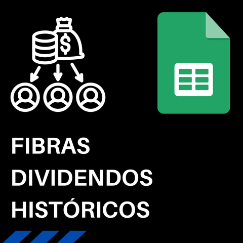 Plantilla de Dividendos Históricos de las Fibras