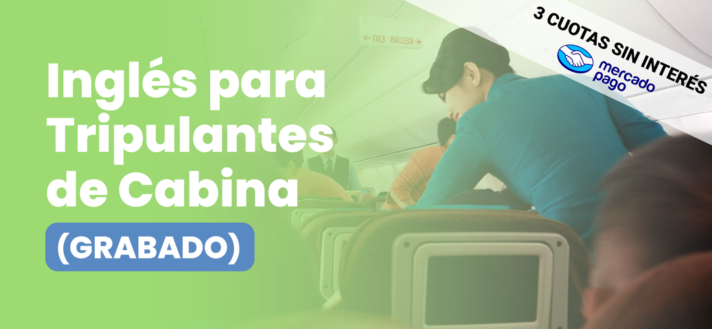 Inglés para Tripulantes de Cabina - GRABADO
