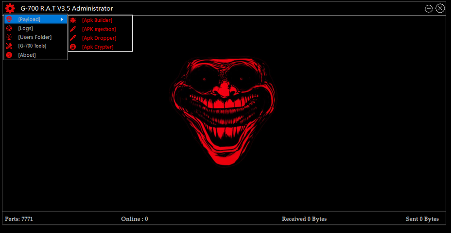 Curso de Spyroid VIP y G-700 RAT - Malware y Rasomware Para Android Enfocado En El Robo De Cuentas Bancarias y Criptomonedas.