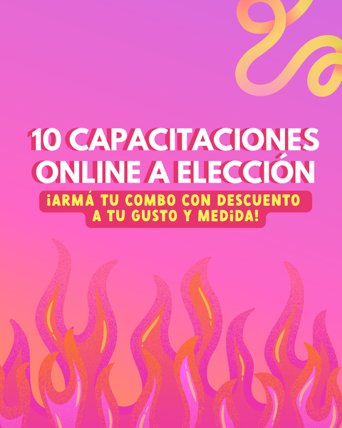 KIT AHORRO X 10 CAPACITACIONES