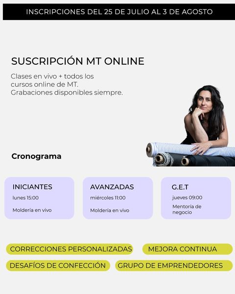 Suscripción online MT