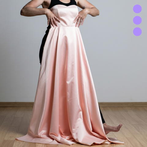 Vestido de fiesta base