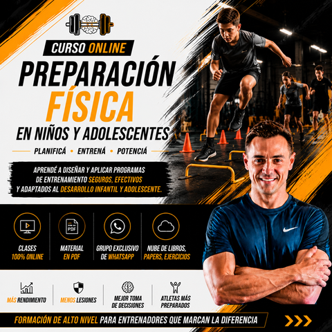PREPARADOR FÍSICO  EN NIÑOS Y ADOLESCENTES 