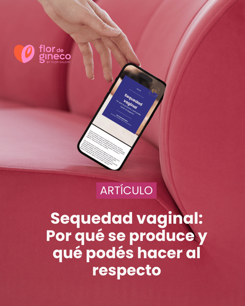 Por qué se produce la sequedad vaginal