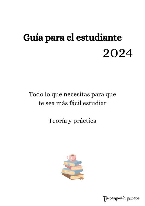 Guía para estudiantes: Tips + plantillas de organización 