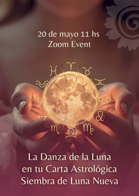 La Danza de La Luna en tu Carta Natal Astrológica. 