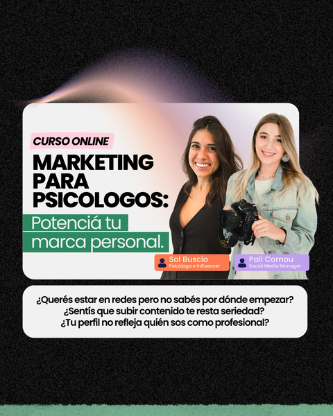 Marketing para psicologos: Potenciá tu marca profesional en Redes (Promocional)