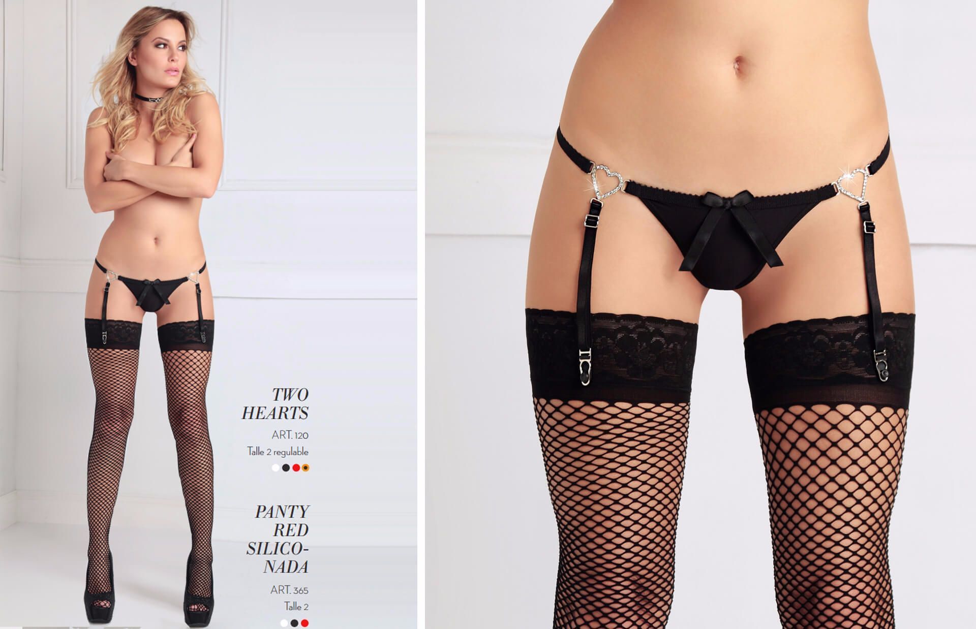 lenceria ligas y medias