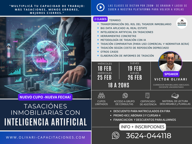 TASACIONES INMOBILIARIAS CON IA