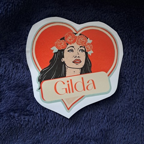 STICKER XL GILDA