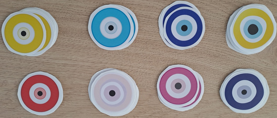 STICKER OJO TURCO