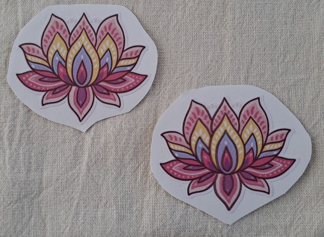 STICKER FLOR DE LOTO