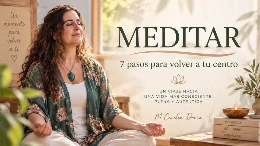 MEDITAR: 7 PASOS PARA VOLVER A TU CENTRO