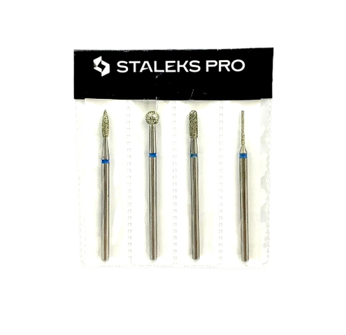 Kit Fresas diamante color azul x 4