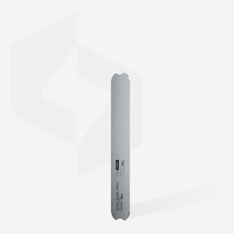 Base metálica recta para lima de uñas EXPERT 20s (130 mm)
