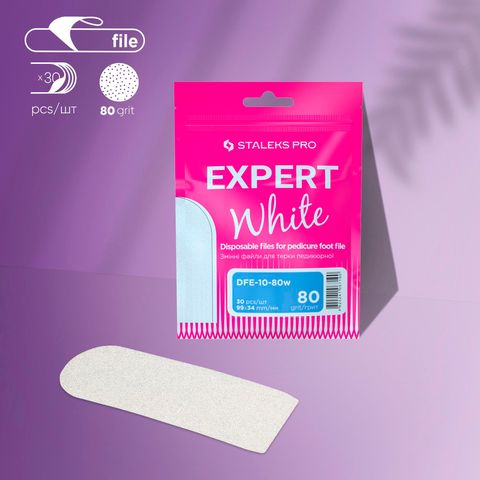 Repuestos para el raspador de pies EXPERT 10, grano 80 grit (30 pzas.)