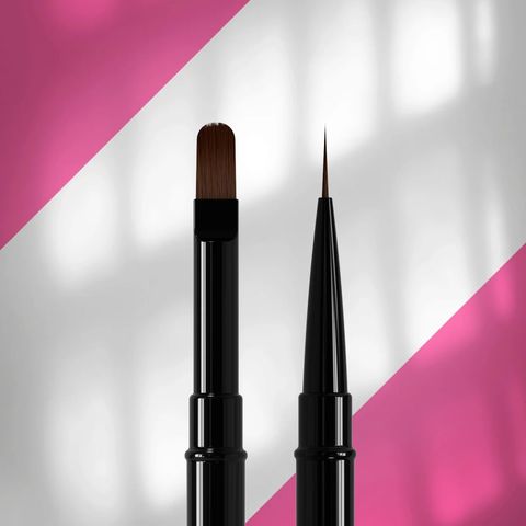 pincel de doble cara EXPERT liner 10 mm / para gel 11 mm