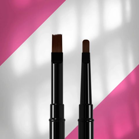 Pincel doble cara para gel 7 mm / para gel 10 mm
