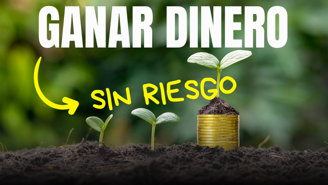 ¿Cómo ganar dinero sin riesgo? 