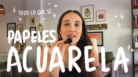 Todo sobre papeles de acuarela