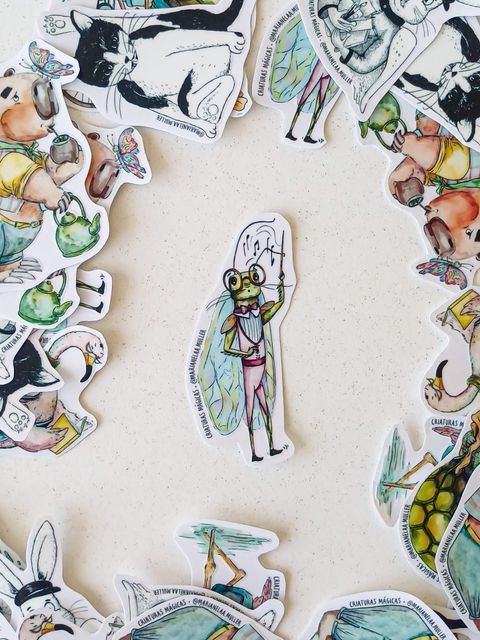 Sticker Cigarra 