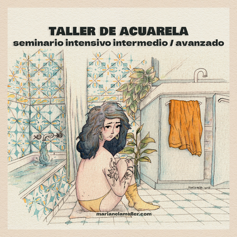 Seminario de Acuarela - Intermedio/Avanzado